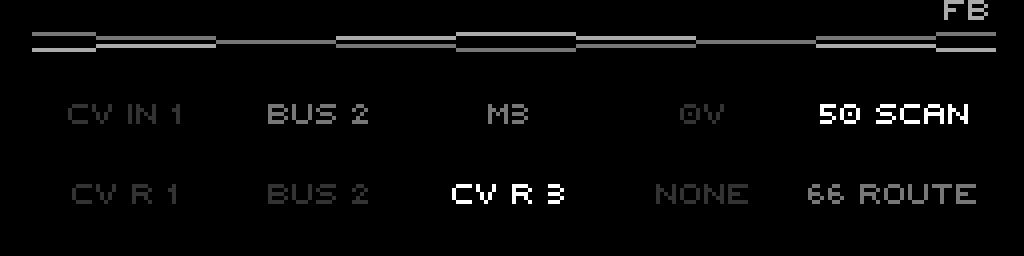 CV Router page, mixed state with FB flag