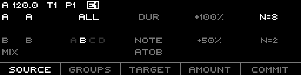 Indexed Route Config page
